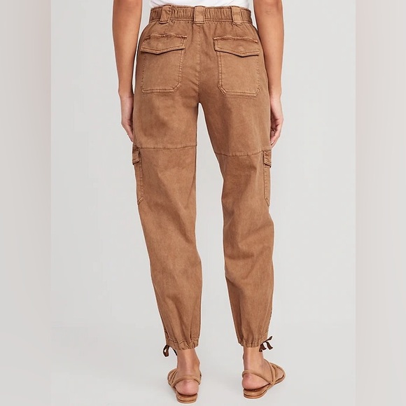 Old navy balloon cargo pants M - Picture 2 of 5